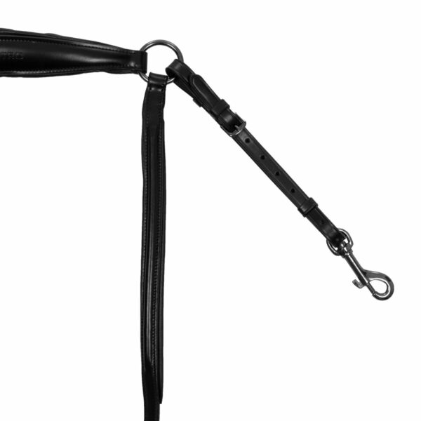 BREASTPLATE WITH REMOVABLE MARTINGALE BLACK FITTING