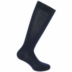 CALZINI EQUITHEME CON LOGO COLORE BLU MIS. 39-41