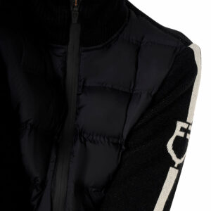 WOMEN'S FULL ZIP HYBRID NYLON+ KNIT JACKET