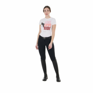 WOMEN'S LIVE LOVE RIDE COTTON T-SHIRT