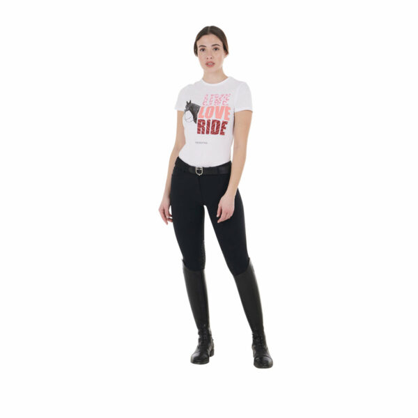 WOMEN'S LIVE LOVE RIDE COTTON T-SHIRT