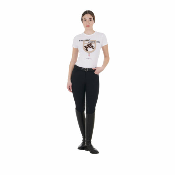WOMEN'S RIDE MORE WORRY LESS COTTON T-SHIRT