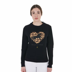 WOMEN'S WILD & FREE COTTON FLEECE ROUNDNECK SWEATSHIRT