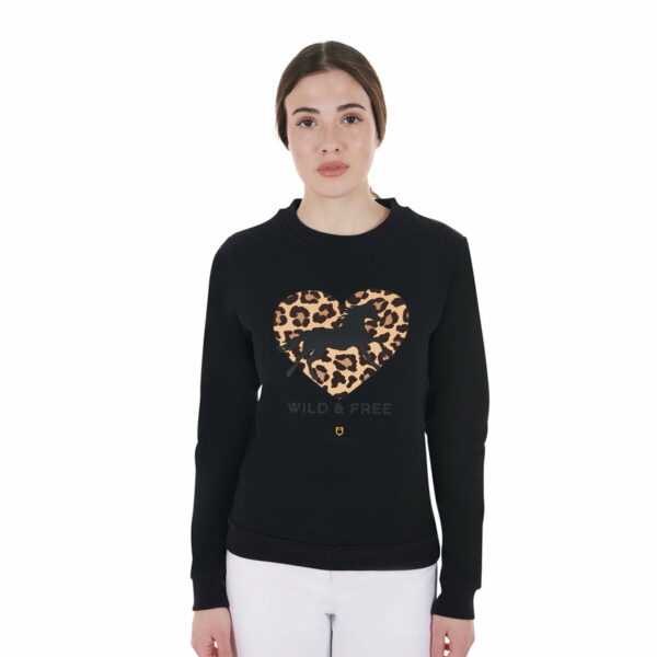 WOMEN'S WILD & FREE COTTON FLEECE ROUNDNECK SWEATSHIRT