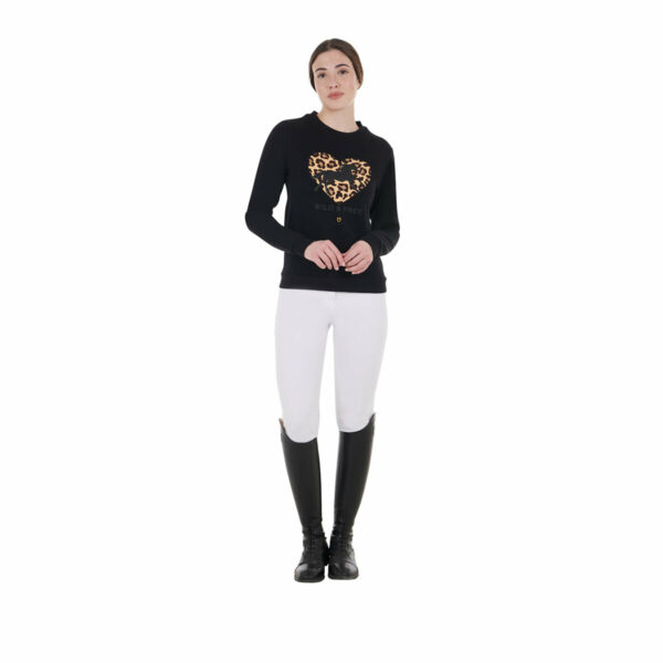 WOMEN'S WILD & FREE COTTON FLEECE ROUNDNECK SWEATSHIRT