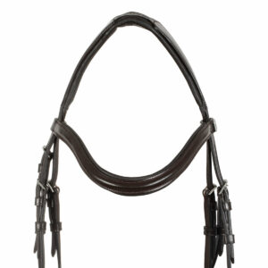 SNAFFLE BRIDLE WITH ANATOMIC CURVED SHAPED CROWN