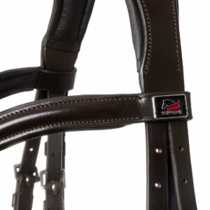 SNAFFLE BRIDLE WITH ANATOMIC CURVED SHAPED CROWN