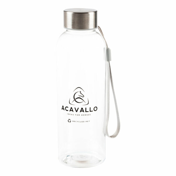 CLEAR RPET RECYCLED PLASTIC WATER BOTTLE