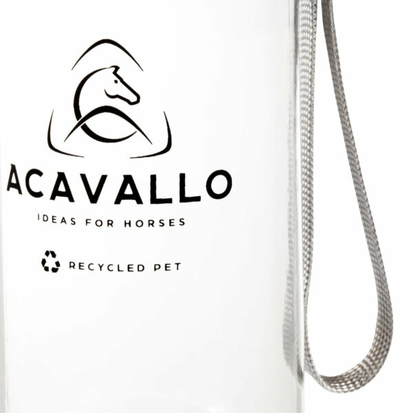 CLEAR RPET RECYCLED PLASTIC WATER BOTTLE