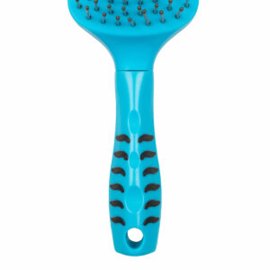 SPAZZOLA CODA E CRINIERA C/MANICO ERGONOMICO LIME, FUXIA , TURQUOISE