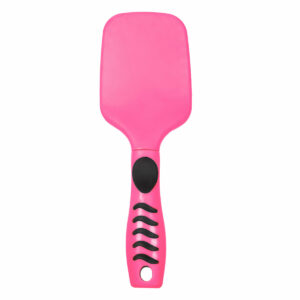 SPAZZOLA CODA E CRINIERA C/MANICO ERGONOMICO LIME, FUXIA , TURQUOISE