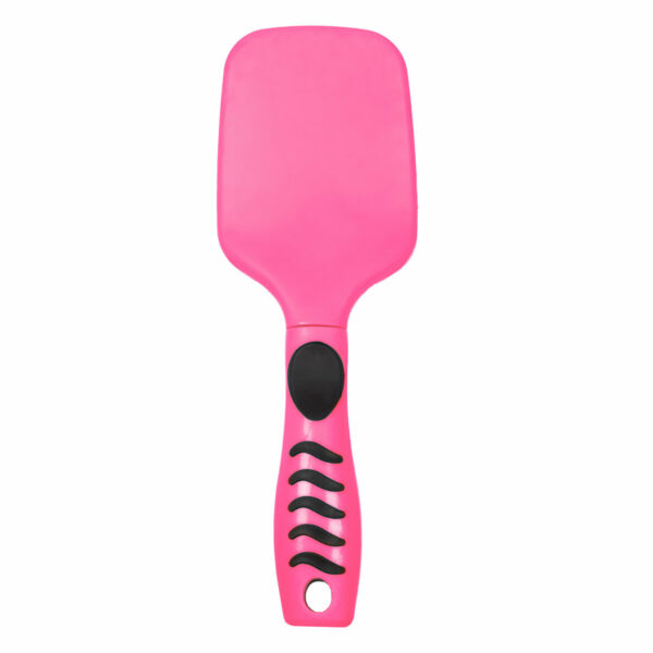 SPAZZOLA CODA E CRINIERA C/MANICO ERGONOMICO LIME, FUXIA , TURQUOISE