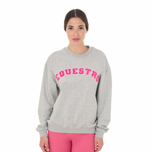 WOMEN'S SPONGE STITCH LETTER SWEATSHIRT
