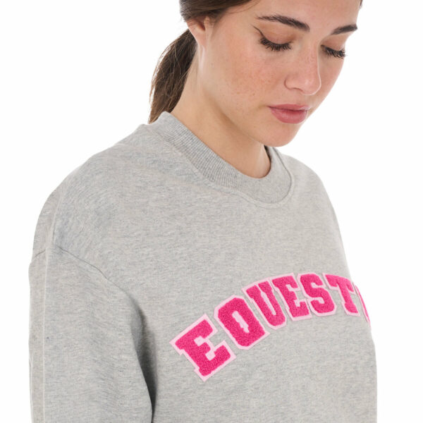 WOMEN'S SPONGE STITCH LETTER SWEATSHIRT