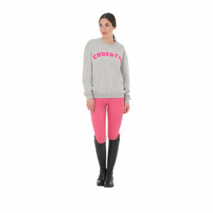WOMEN'S SPONGE STITCH LETTER SWEATSHIRT