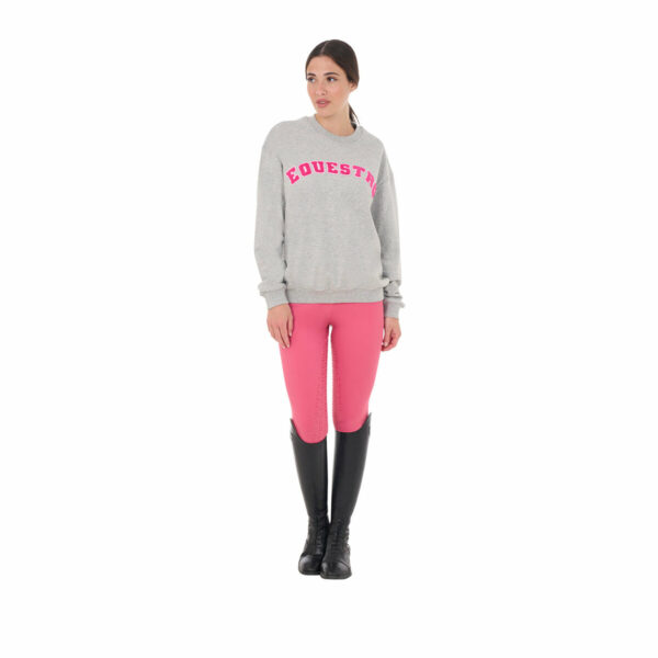 WOMEN'S SPONGE STITCH LETTER SWEATSHIRT