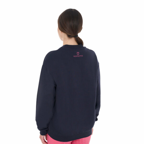 WOMEN'S SPONGE STITCH LETTER SWEATSHIRT
