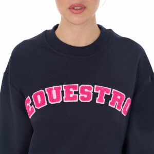 WOMEN'S SPONGE STITCH LETTER SWEATSHIRT