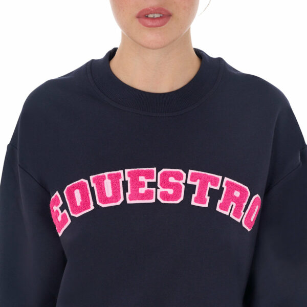 WOMEN'S SPONGE STITCH LETTER SWEATSHIRT