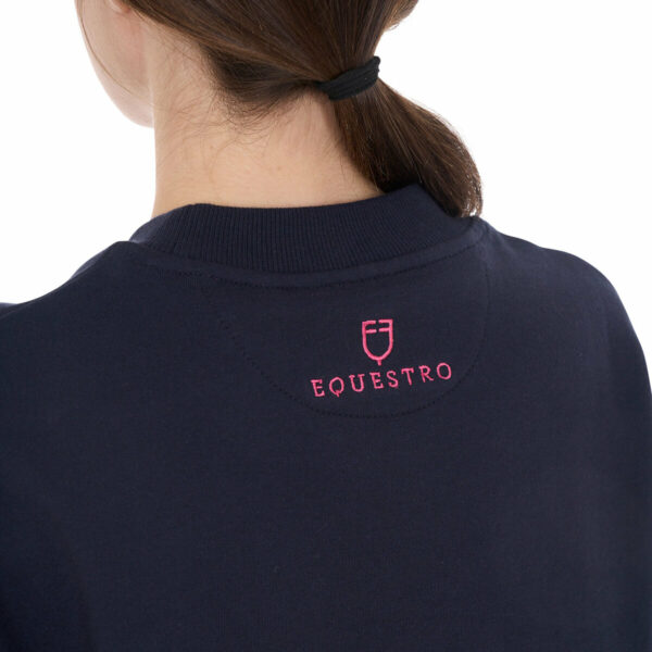 WOMEN'S SPONGE STITCH LETTER SWEATSHIRT