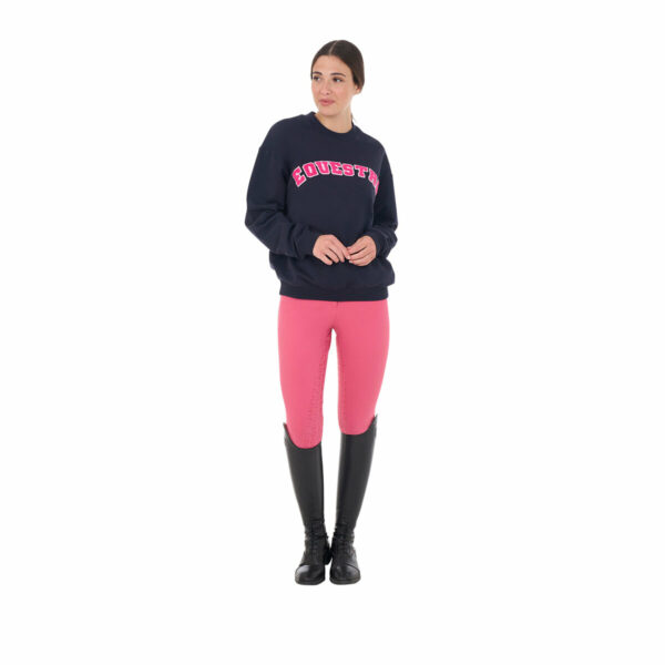 WOMEN'S SPONGE STITCH LETTER SWEATSHIRT