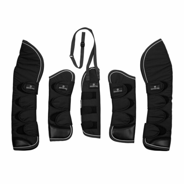 TRAVEL BOOT SET AND TAIL WRAP WITH RUBBER PATCH