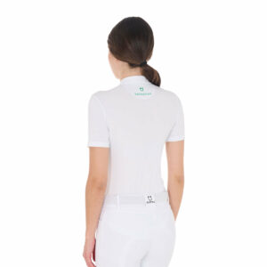 WOMEN'S STRASS TRAINING/COMPETITION POLO SHIRT W/SLEEVES