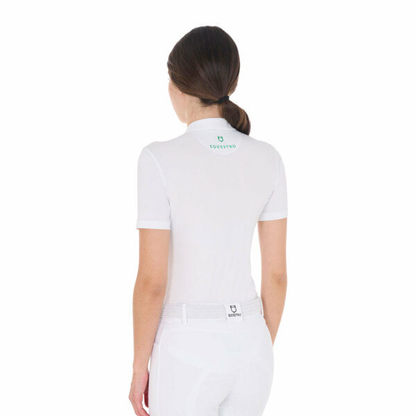 WOMEN'S STRASS TRAINING/COMPETITION POLO SHIRT W/SLEEVES