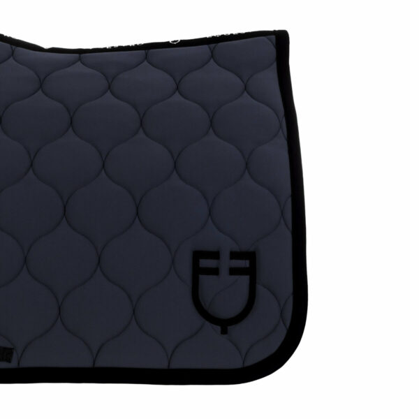 DRESSAGE SADDLE PAD ONION JERSEY BLACK LINE EDITION
